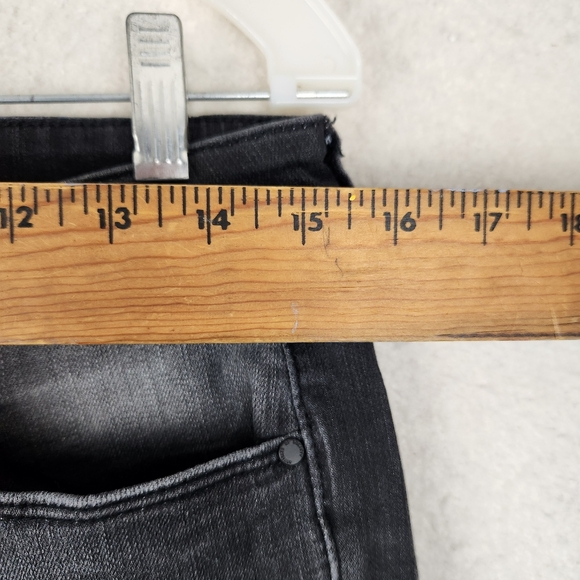 Articles Of Society Sarah Storm Womens 28 Black Distressed Skinny Stretch Jeans - Picture 3 of 12